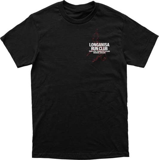 Iloko “Longanisa Run Club” Tee – Black