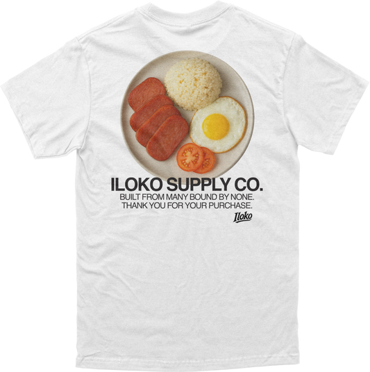 Iloko "Silog Service" Tee – White